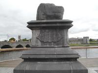Stone of  broken treaty in Limerick