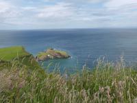 Causeway Küste - Blick zur Carrik a Reede Bridge