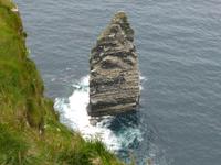 Ziegeninsel / Vogelfelsen an Klippen von Moher