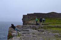 Klippen bei Dun Aengus