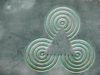  -wie dieses keltische Zeichen belegt