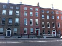 Georgianische Stadthäuser in Dublin