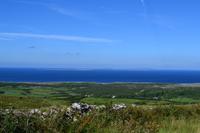 Blick vom Burren auf die Aran Islands