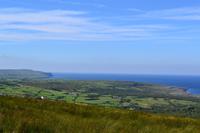 Blick vom Burren zu den Cliffs of Moher