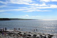 Stopp am Strand von Lahinch (bei Flut)