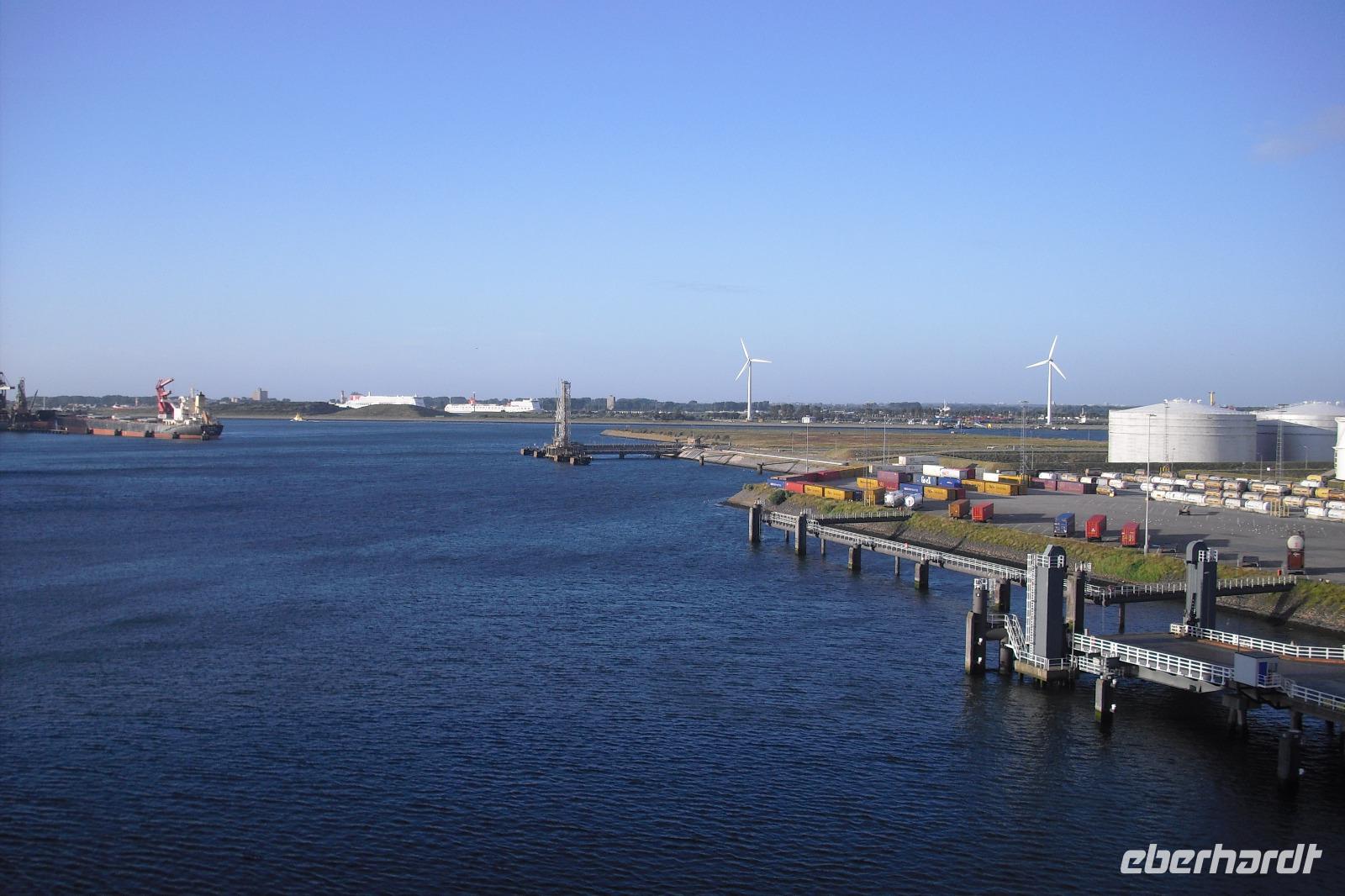 Nordseepassage von Rotterdam nach Hull in England