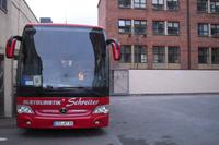 Unser Reisebus in Dublin