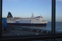 Fährabfahrt in Kingston upon Hull - England