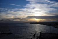 Fährabfahrt in Kingston upon Hull - England