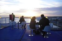 Fährabfahrt in Kingston upon Hull - England