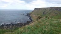 Schroffe Küste am Giants Causeway