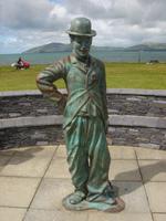 Charlie Chaplin in Waterville am Ring of Kerry