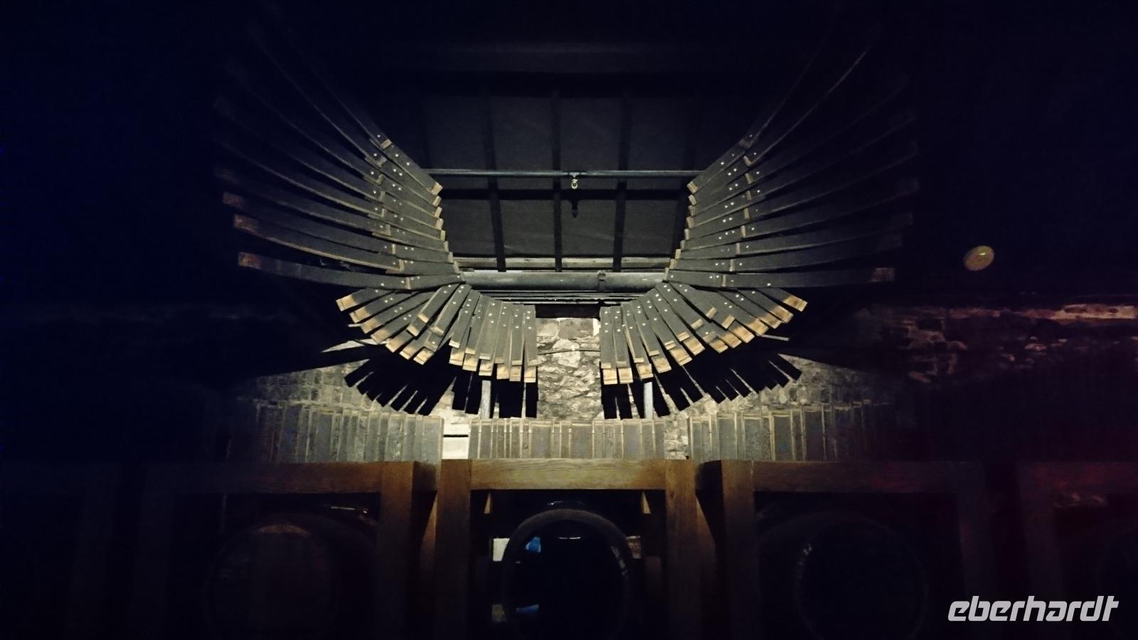 Der Whisky-Engel, der jeden Tag einen Schluck aus den gelagerten Fässern bei Jameson in Midleton trinkt