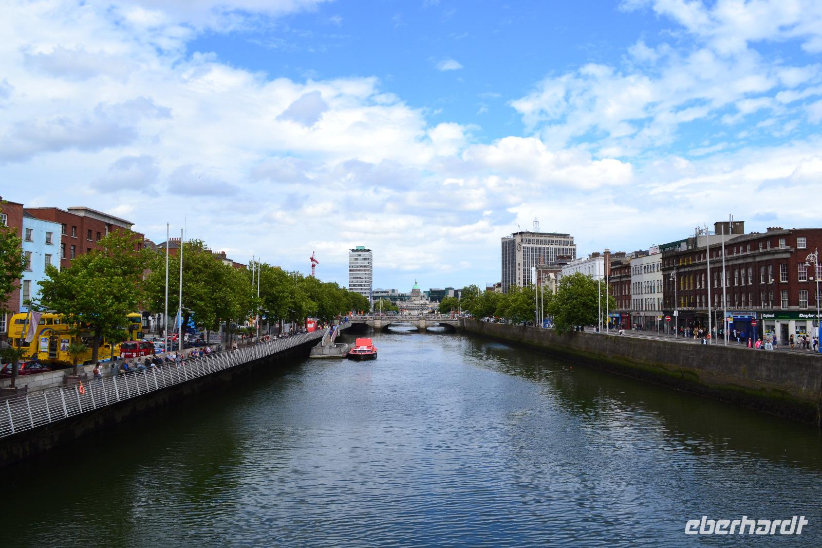 Stadtspaziergang in Dublin – River Liffey
