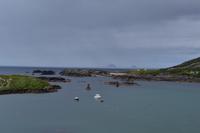 Im Hintergrund die Skellig Islands
