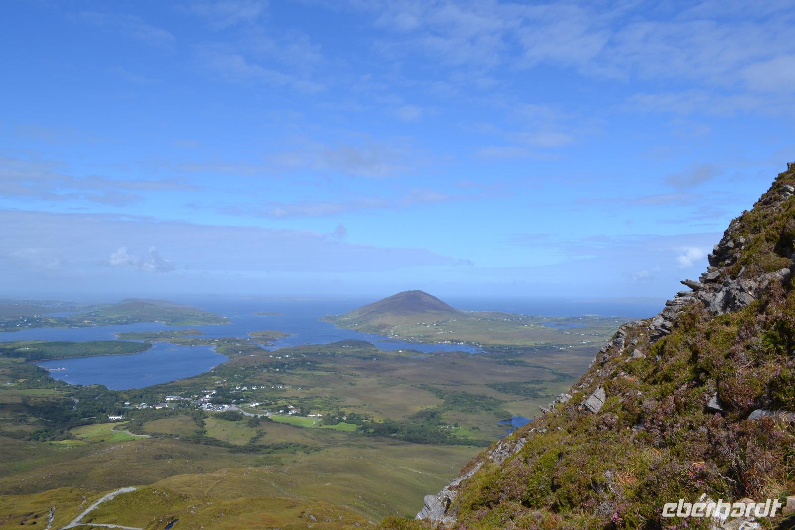 Wanderung im Connemara National Park