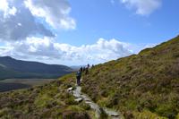 Wanderung im Connemara National Park