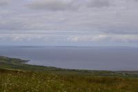 Blick vom Burren auf die Aran Islands