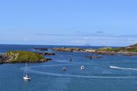 Zusatzwanderung zum Derrynane Beach - Im Hintergrund die Skellig Islands