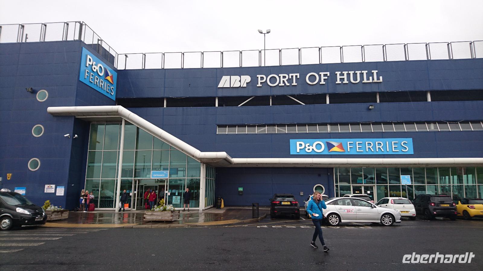 Hafenterminal in Hull