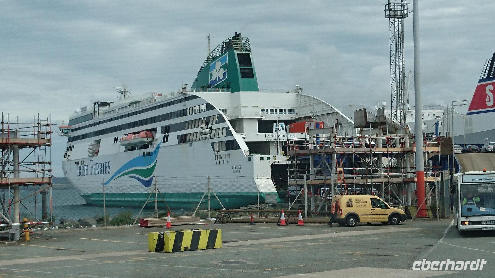 Irish Ferries in Holyhead