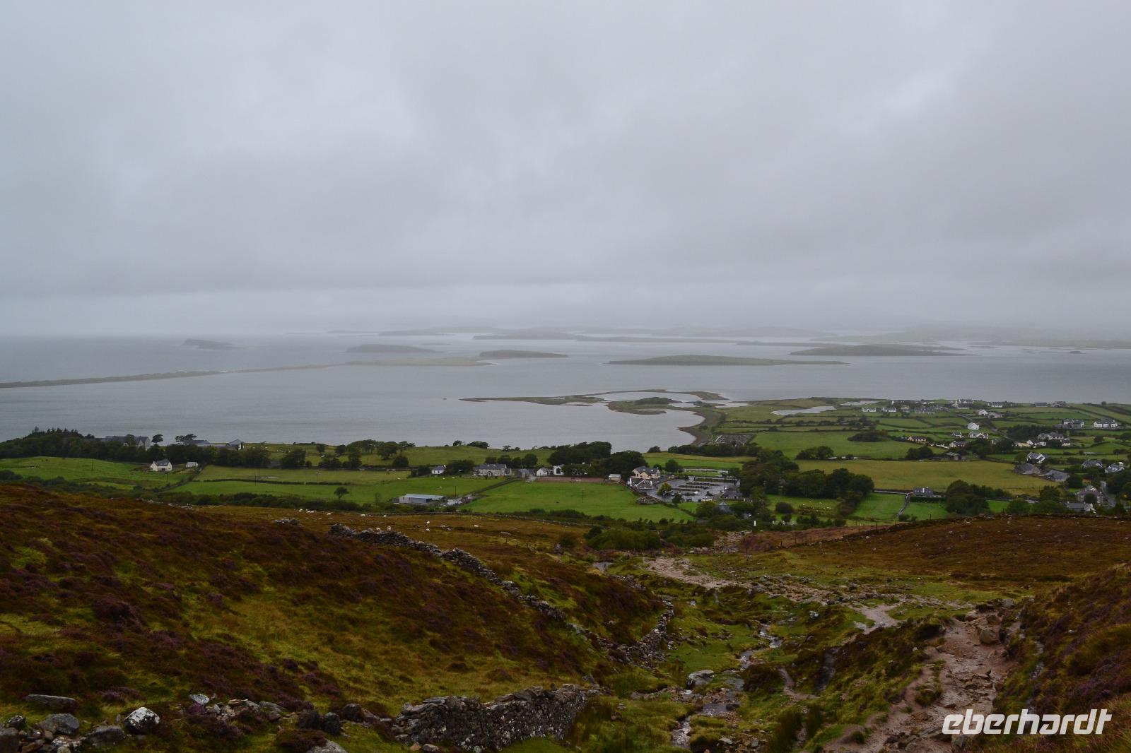 Blick auf die Clew Bay bei Murrisk