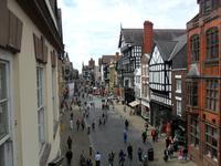 007 Chester - Blick in die FachwerkstraÁe