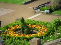 032 Belfast - Castle mit Gartenblick