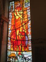 Fensterbild in der Belfast City Hall