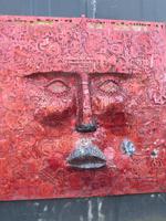 Kunstwerk an der Belfaster Mauer