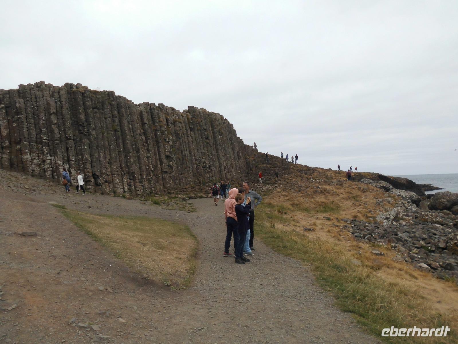  Basaltformationen am Giant`s Causeway