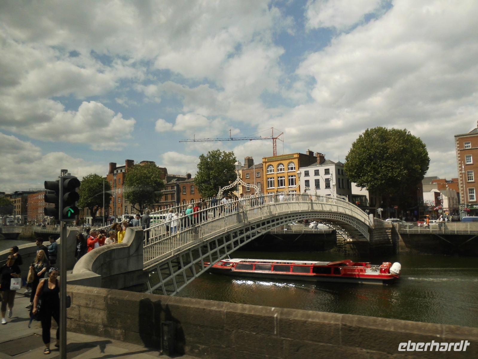  Dublin:die Halfpenny-Bridge
