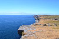 Wanderung auf den Aran Islands - Klippen beim Dun Aengus