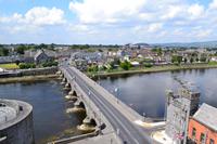 Limerick - Blick vom King John's Castle auf den Shannon