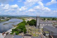 Limerick - Blick vom King John's Castle auf den Shannon
