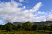 An der Atlantikküste nach Süden - Blick zum Ben Bulben