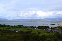 Am Croagh Patrick - Blick auf die Clew Bay