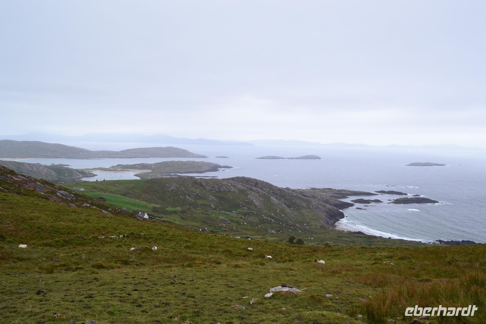 Ring of Kerry - Blick vom Coomakista Pass