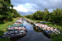 Killarney-Nationalpark - Ausflugsboote am Ross Castle