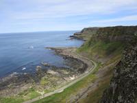 Küste am Giants Causeway