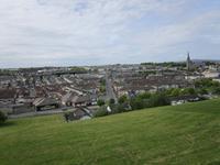 Blick auf die Bogside in Derry