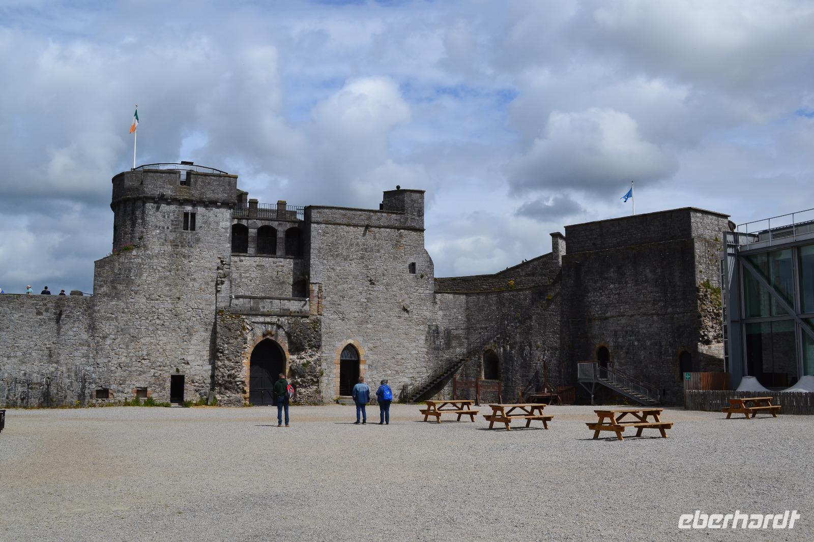 Besichtigung des King John's Castle in Limerick