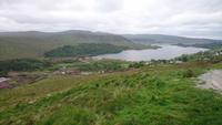 Blick auf Dunlewy Lough