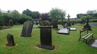 Alter Kathedralenfriedhof in Kilkenny