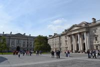 Ankunft in Dublin - Trinity College
