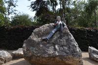 Ankunft in Dublin - Oscar-Wilde-Denkmal