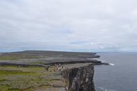 Wanderung auf den Aran Islands - Klippen bei Dun Aengus