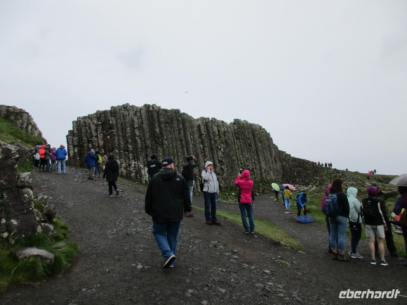  Basaltsäulen am Giant`s Causeway