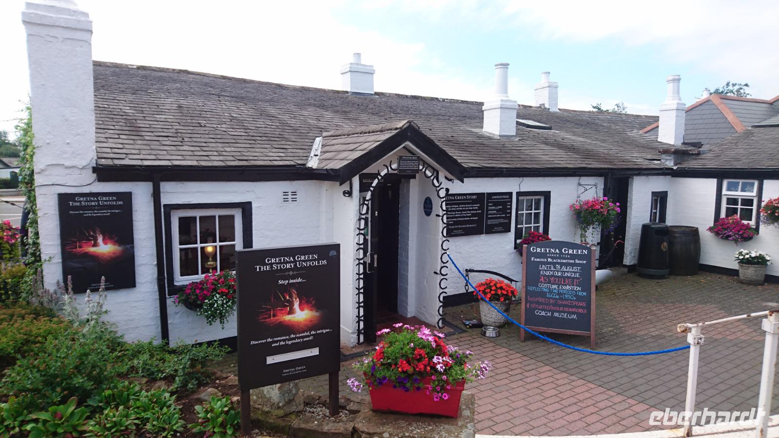 Die alte Hochzeitsschmiede Gretna Green