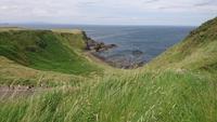 Entlang des Giants Causeway